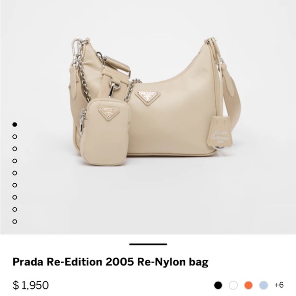 Prada re-edition 2005 re-nylon bag - Picture 4 of 4